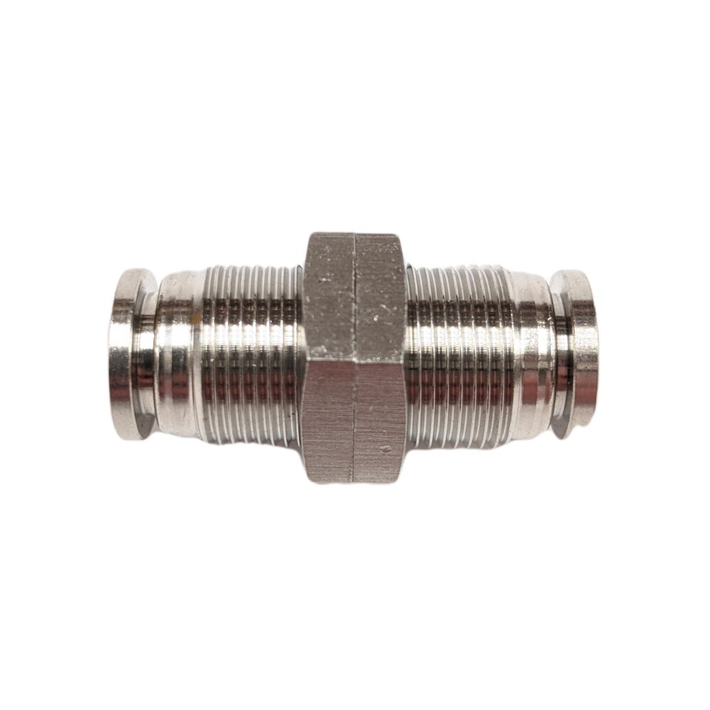 316 Stainless Steel Imperial Push Fit Bulkhead Connector