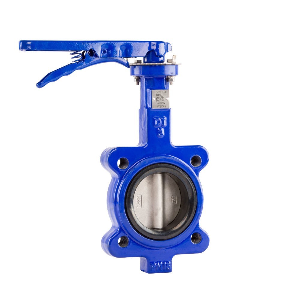 Cast Iron Lugged Butterfly Valve - Manual Operation