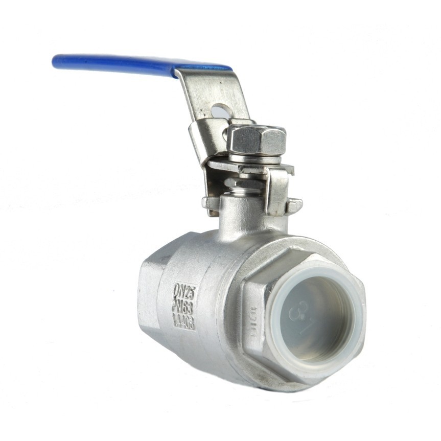 2 Piece Stainless Steel Ball Valve - Manual Operation