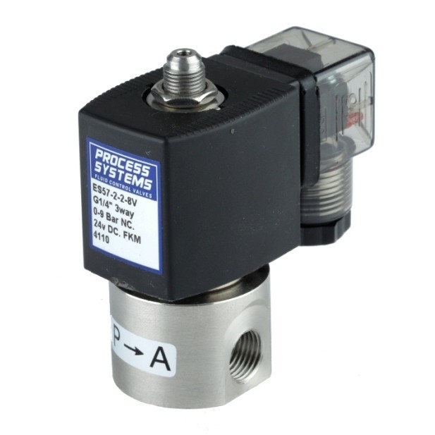 1/2" BSPP Stainless Steel 304 Normally Closed Electric Solenoid Valve 12VDC 
