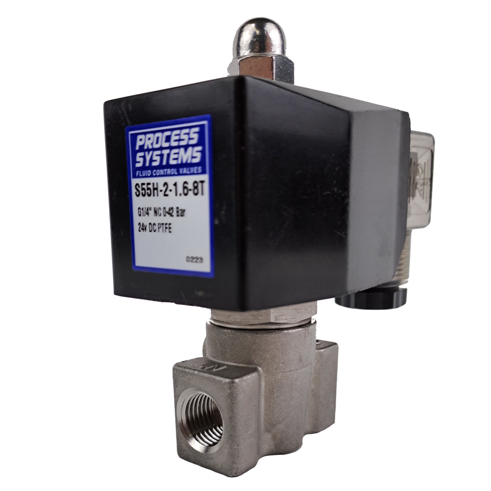 PROCESS SYSTEMS 24VDC SOLENOID VALVE NEW 