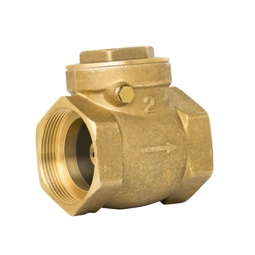 6" FLANGED BRASS SWING  CHECK/BACK FLOW VALVE 
