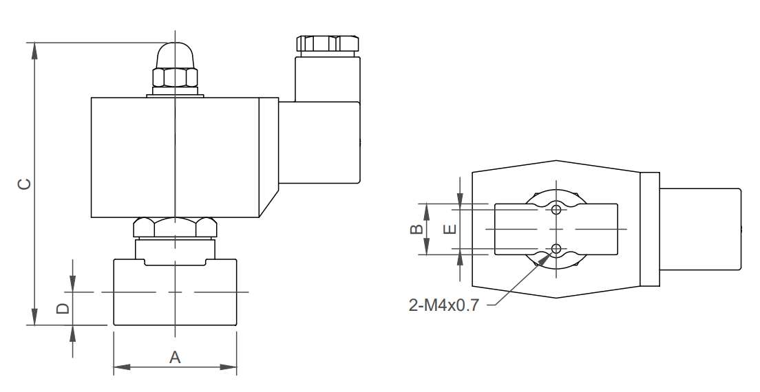 316 Stainless Steel Normally Closed Direct Acting HIgh Pressure Solenoid Valve