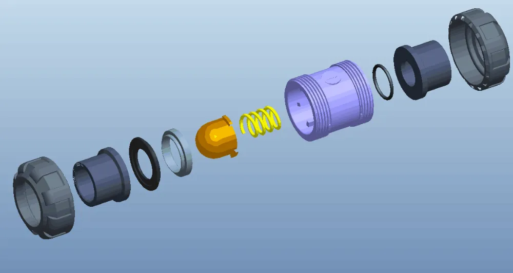 Y Pvc Valve Check Drawing.pdf PVC True Union Ball Check Valve