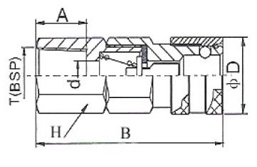 Female Quick Coupler Fitting