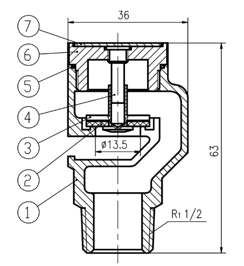 Stainless Steel Vacuum Breaker Construction