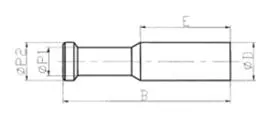 Plug Push Fit Fitting