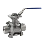 316 Stainless Steel Butt Weld Manual Ball Valve