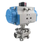 Stainless Steel Butt Weld Double Acting Ball Valve