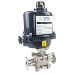 Stainless Steel Triclover Electric Ball Valve