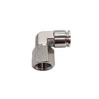 316 Stainless Steel Imperial Female Push Fit Swivel Elbow