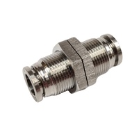 316 Stainless Steel Push Fit Bulkhead Connector