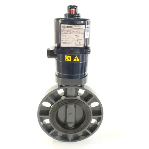 UPVC Electric Butterfly Valve