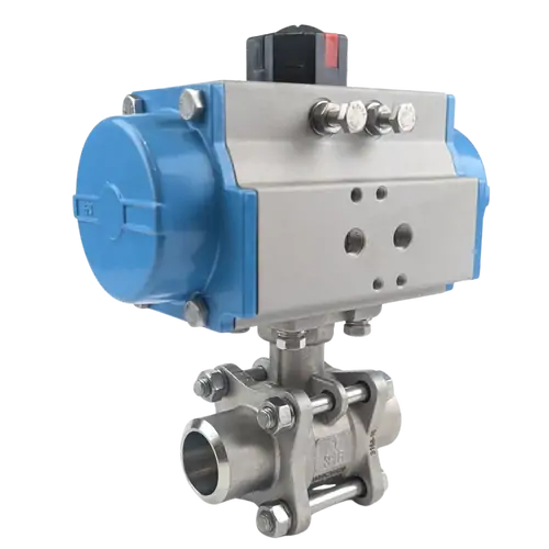 Stainless Steel Butt Weld Double Acting Ball Valve