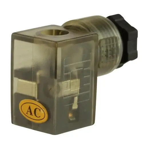Mini DIN Plug with LED