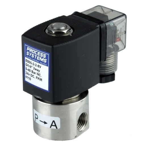 Stainless Steel General Purpose Direct Acting Normally Closed Solenoid Valve