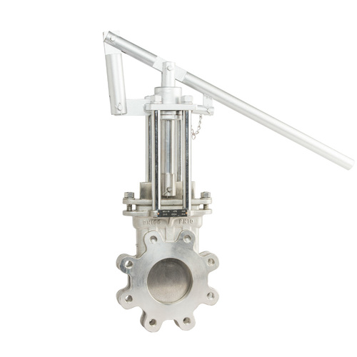 Lever Operated Stainless Steel Knife Gate Valve