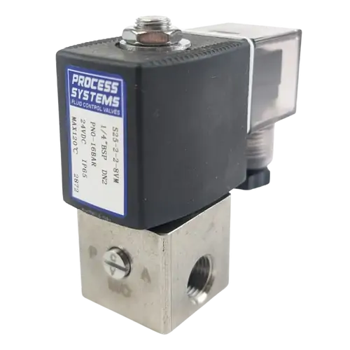 Stainless Steel Direct Acting Normally Closed Solenoid Valve