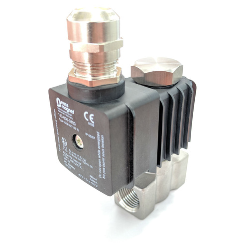 Stainless Steel Normally Closed Direct Acting IEC Ex Solenoid Valve