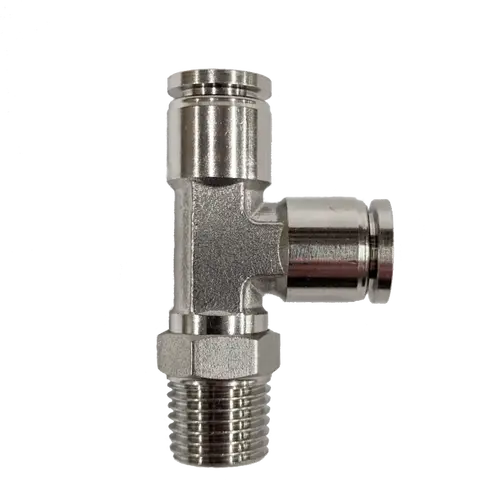 316 Stainless Steel Push Fit Male Branch Tee